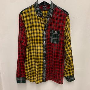 Todd Snyder NY + Albieate 1030 Plaid Button Down Size Large
